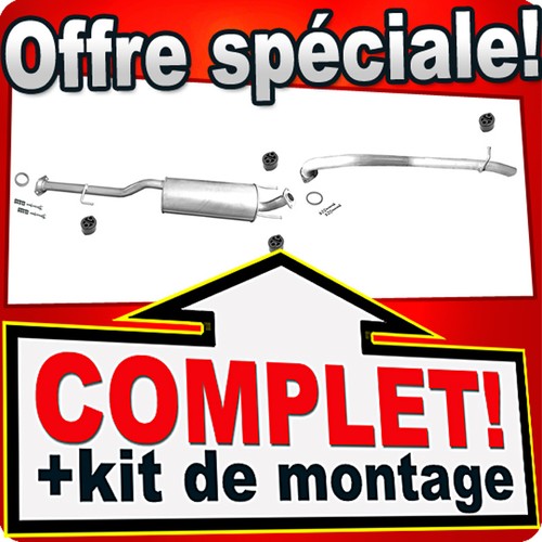 Système échappement pour - d'échappement,