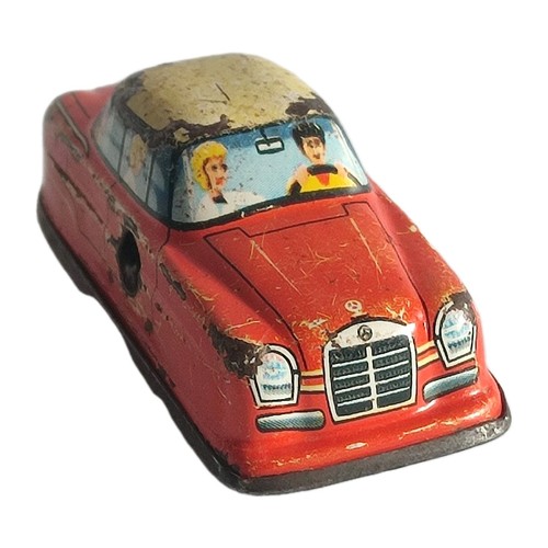 Ancien jouet tole voiture - en,