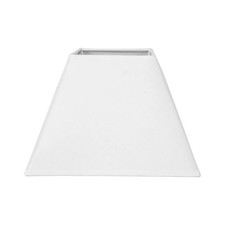 Abat-jour - Carré - Blanc -