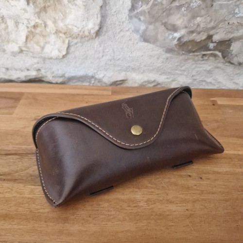 étui lunettes cuir - -,