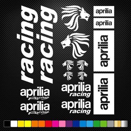 Aprilia racing 18 stickers - racing,