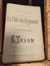 Ancien livret de partitions