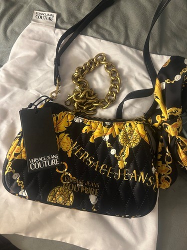 Sac versace jeans couture noir - jeans,
