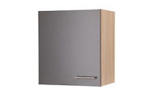 Armoire Murale 50 Cm Chêne Scié Gris Merle Respekta