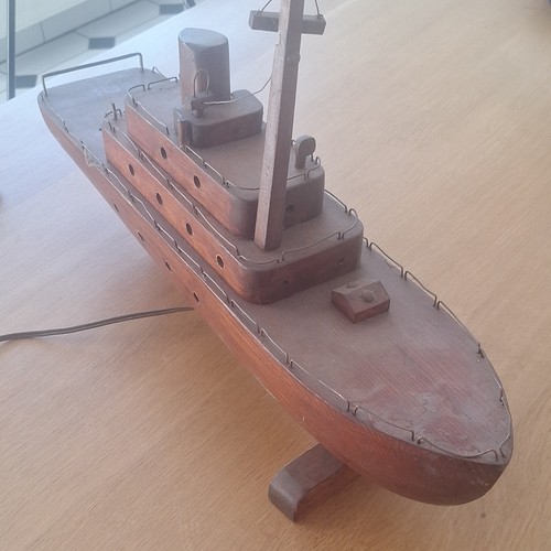Maquette navire naval bois - navire,
