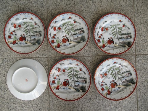 Assiettes dessert porcelaine - dessert,