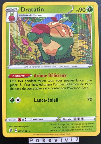Carte pokemon dratatin - dratatin, 023/192