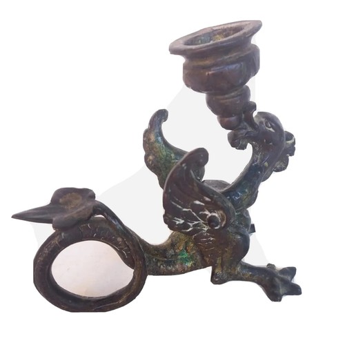 Magnifique ancien bougeoir - bougeoir, a