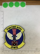 VINTAGE USAF FIGHTING 44th OMS SQUADRON PATCH