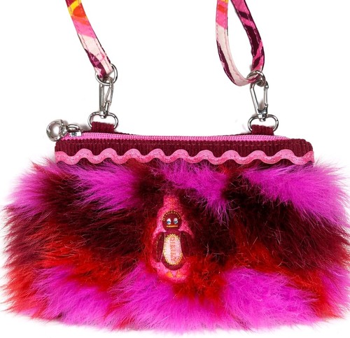 Oilily kids faux fur crossbody - oilily,