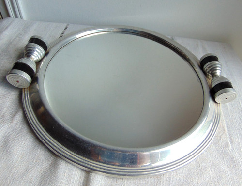 Plateau miroir art - plateau,