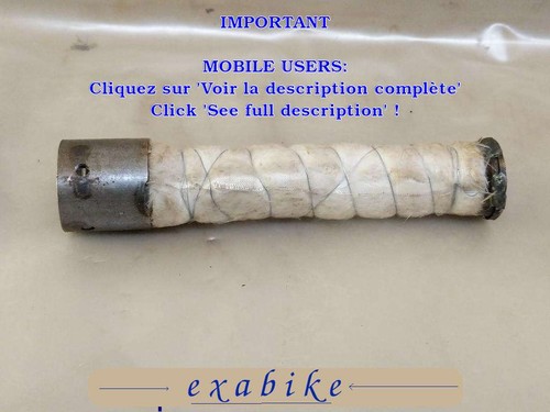 Chicane silencieux pour - de,
