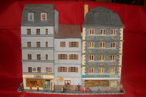 Maquette scene ville - ho,