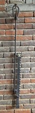 CREMAILLERE DE CHEMINEE FER FORGER FAIT MAIN XVIIIéme SIÈCLE 123 cm à 166 cm