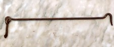 LARGE HANDMADE WROUGHT IRON DOOR HOOK 19th century LENGTH 56 CM