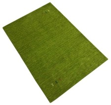 Tapis Gabbeh Vert 100% Laine