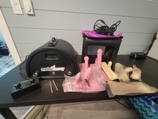 Motor Bunny Sybian Machine Motor Saddle, Stool And Attachments