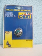 AIMANT RAMASSE BOULES DE PETANQUE MAGNETIQUE Vert Marque OBUT Made in France B