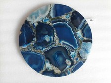 18 " Bleu Agate Table Top Demi