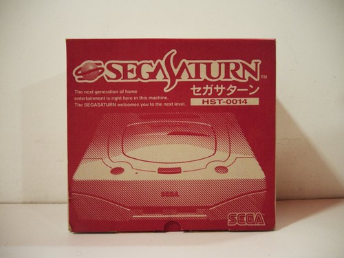 Console sega saturn white - console,