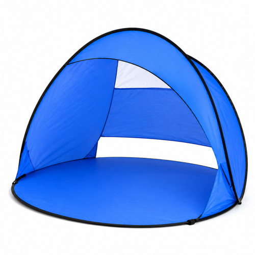 Pare vent plage pop bleu - de,