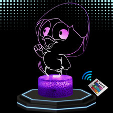 Lampe chevet 3D LED Calimero