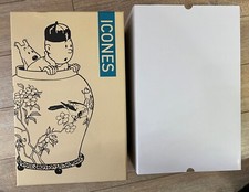 OBJET TINTIN 3D MOULINSART " POTICHE " ICONES NEUF BOITE CERTIFICAT