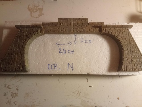 Tunnels double echelle n - echelle,