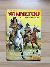 livres BD anciens de collection Winnetou de man van de prairie 1
