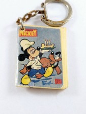 1960s MICKEY DIARY KEYCHAIN - Magazine, Comic - Vintage 