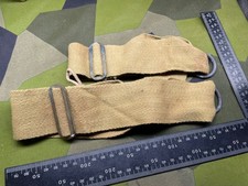 Original WW2 Armée Britannique Masque Toile Sac Bandoulière D'Épaule