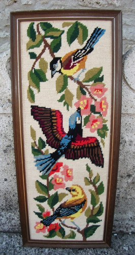 Tableau cadre bois - tableau,