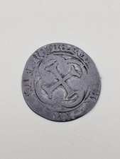 Monnaie Ancienne Pièce , Tournois Petit Blanc Au Soleil Louis xI #A17