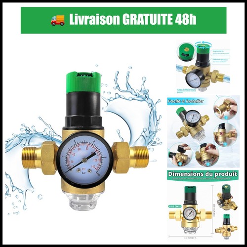 Réducteur pression eau 2 - de, 1/2