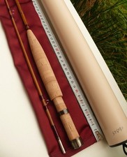 6'8 CANNE à MOUCHE Pezon & Michel Blank Bambou Refendu Fly rod Fishing cane reel