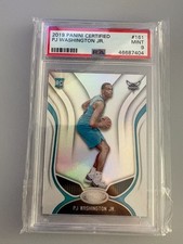 2019 Panini Certified #161 PJ Washington JR. PSA 9 RC Charlotte Hornets