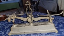 OLD 2KG CAST IRON BALANCE WITHOUT TRAY