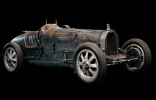 Photo Bugatti Vintage Race Car