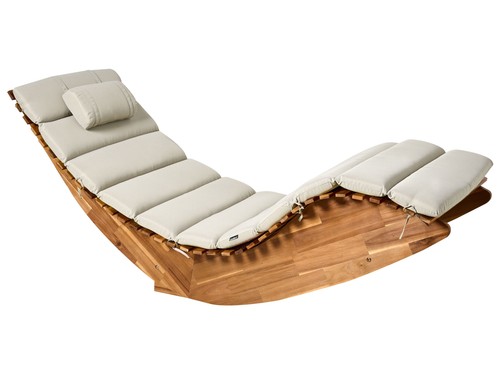 Chaise longue bascule de - chaise,