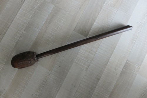 Ancien pilon fouloir en - pilon/, fouloir 