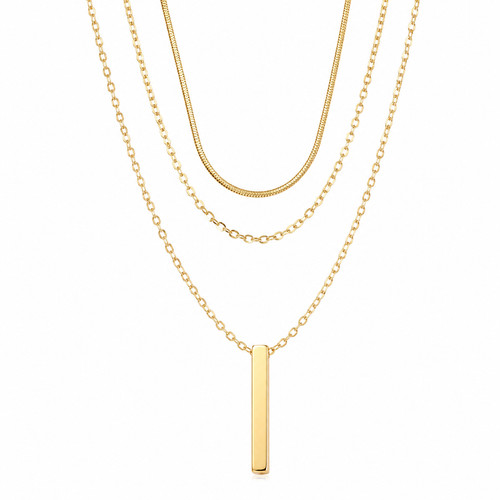 Collier femme multicouche - femme,
