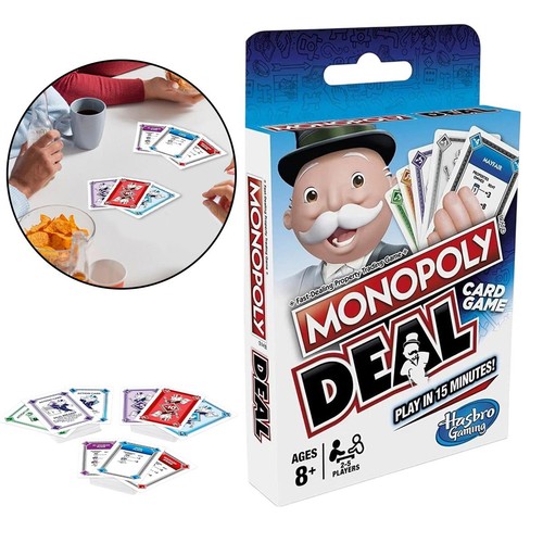 Jeu cartes monopoly papier - de,
