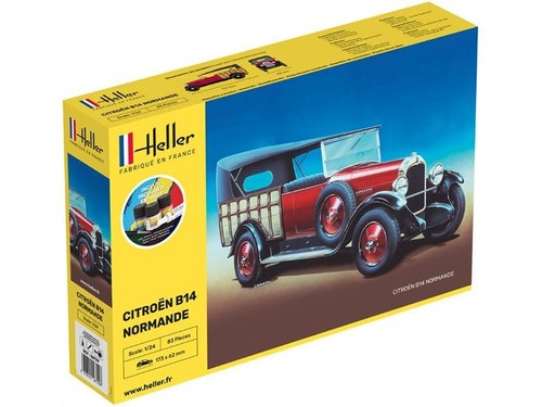 Heller citroen b14 normande - citroen,