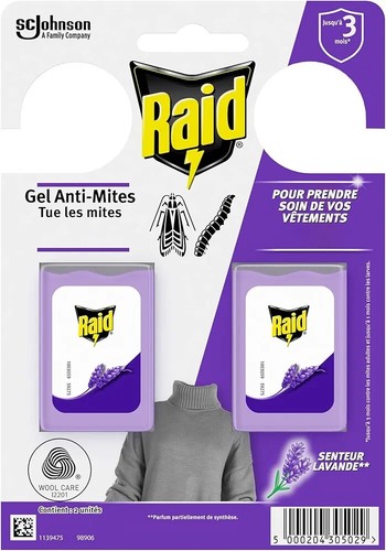 Raid anti mites gel senteur - anti,