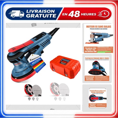 Ponceuse excentrique fanztool - ponceuse,