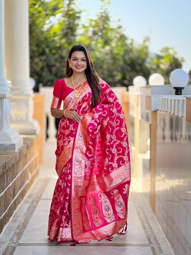 Neuf sari chemisier mariage - sari,