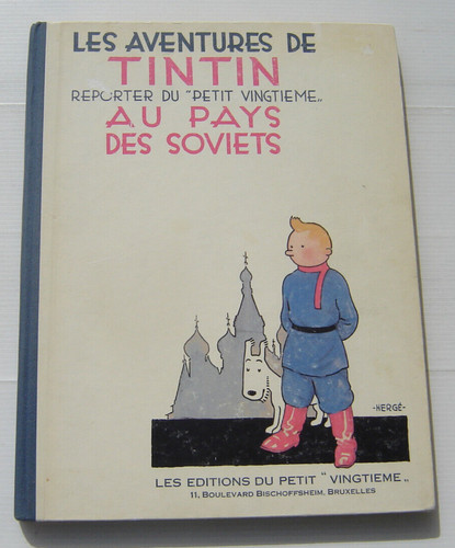 Tintin pays des soviets - tintin, au