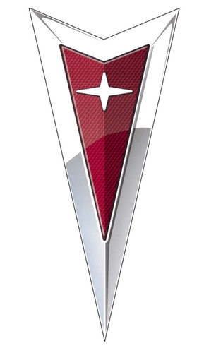 Pontiac logo sticker decal - sticker, xv