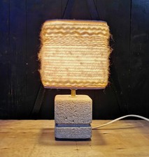 Lampe Vintage en pierre Abat