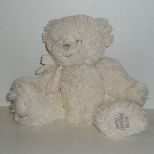 Doudou Ours Bukowski - Collection mon premier Ours - Blanc